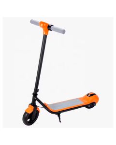 Patinete Elétrico Infantil Portátil Bluetooth Led Kids Laranja Brinovar